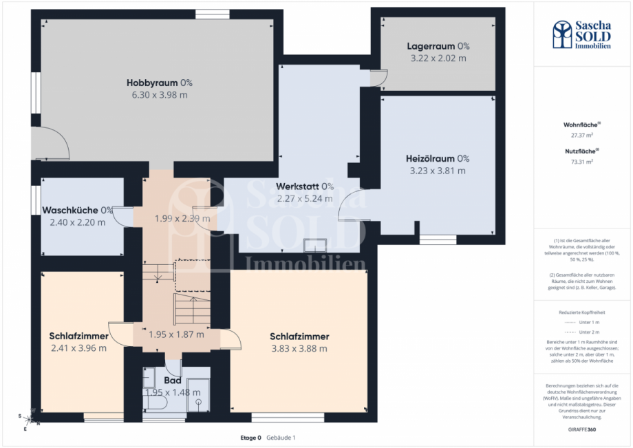 Obergeschoss Einfamilienhaus Gro�rosseln