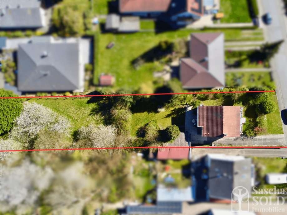 Drohnenaufnahme Einfamilienhaus Sankt Ingbert