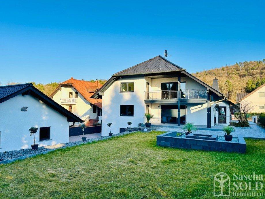 R�ckseite/Garten Dachgeschosswohnung Kirkel