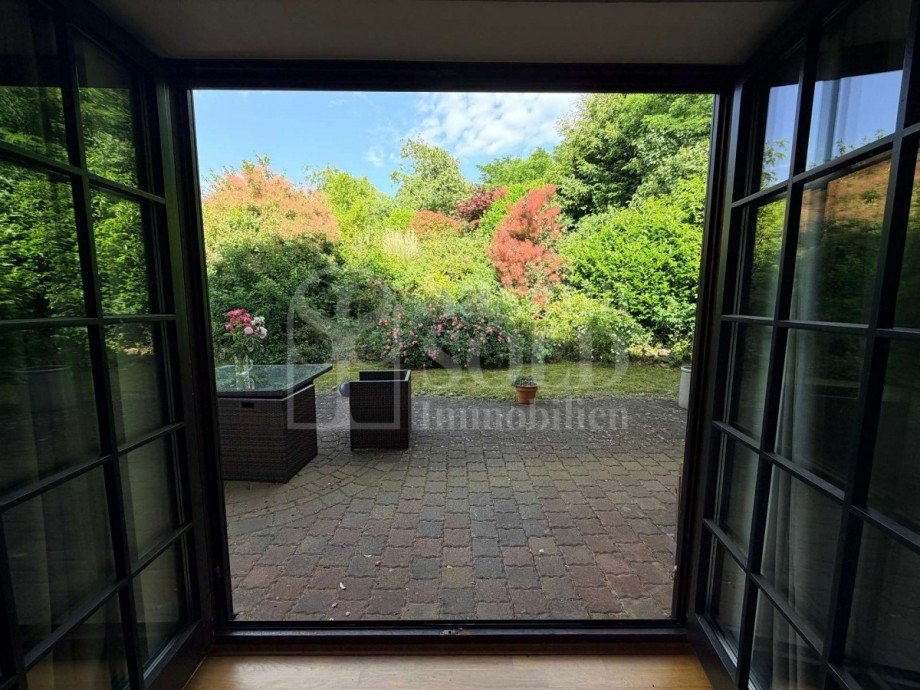 Ausblick aus dem Esszimmer Einfamilienhaus Sankt Ingbert
