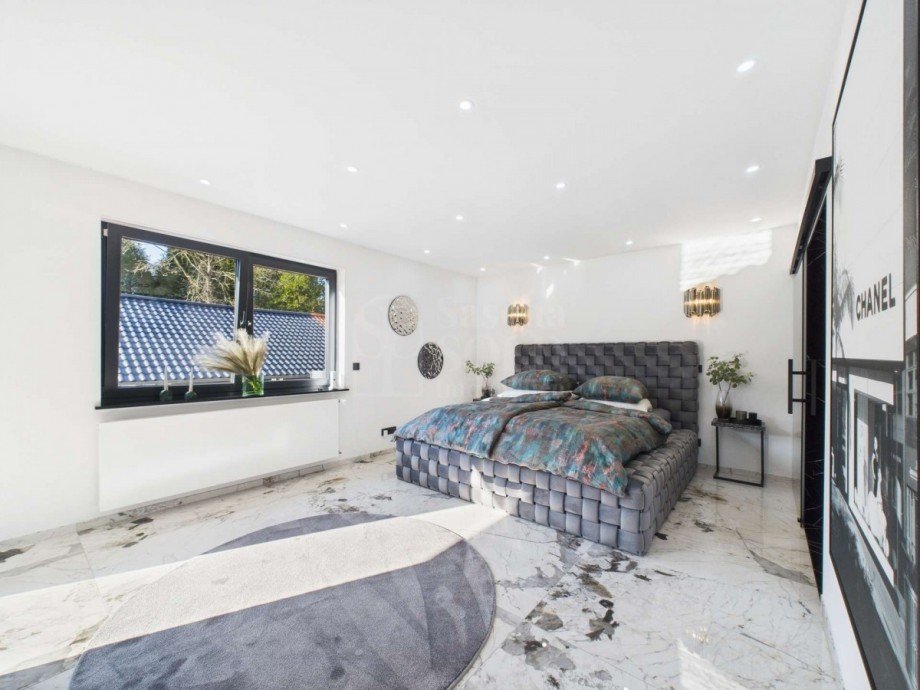 WE im EG - Schlafzimmer Villa Kirkel