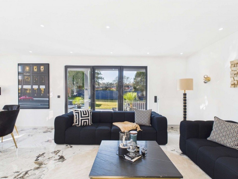 WE im EG - Wohnzimmer Erdgeschosswohnung Kirkel