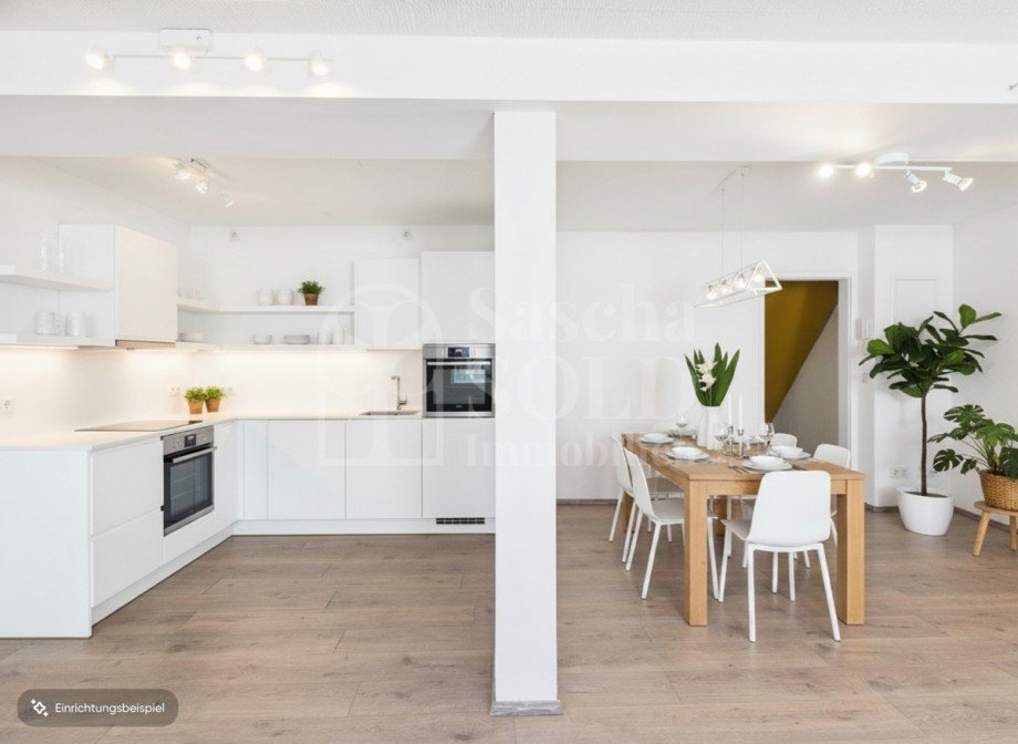 Einrichtungsbeispiel Reihenmittelhaus Sankt Ingbert