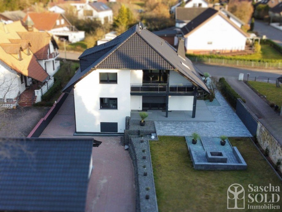 Drohnenaufnahme Villa Kirkel