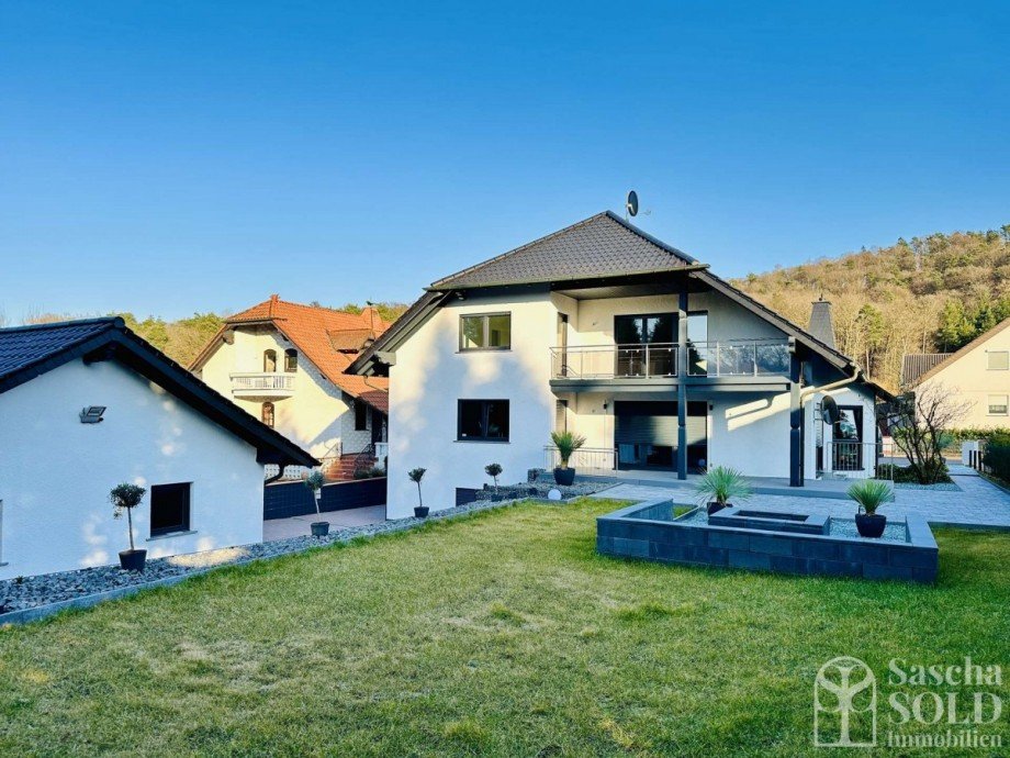 R�ckseite/Garten Dachgeschosswohnung Kirkel