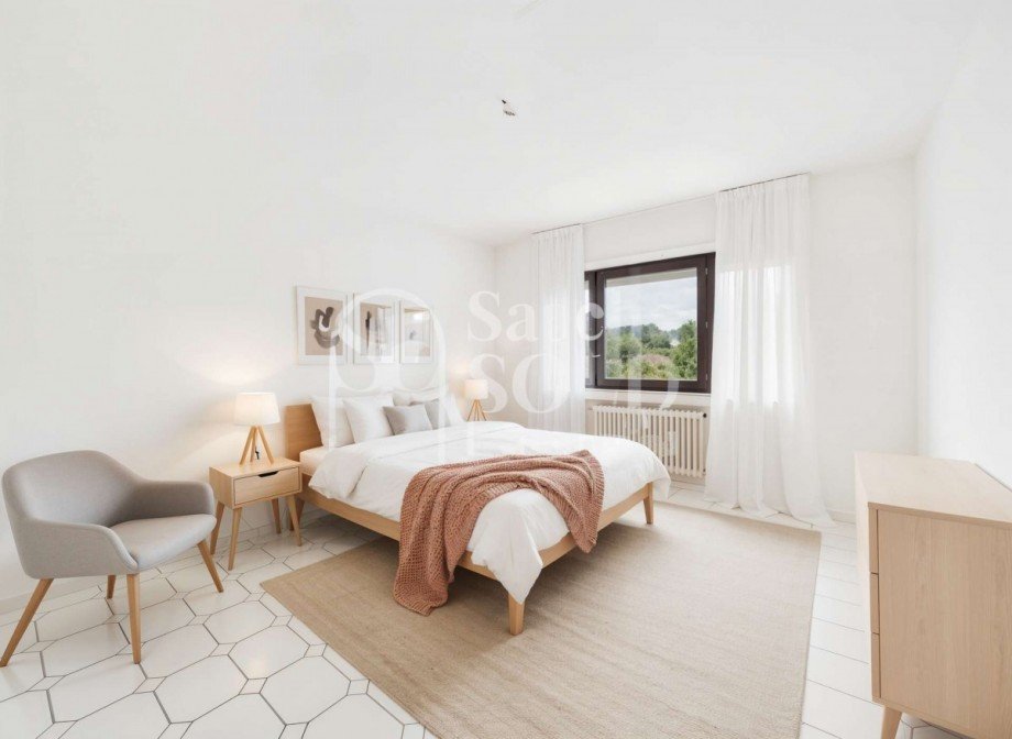 Schlafzimmer 1 - (Einrichtungsbeispiel)) Etagenwohnung Sankt Ingbert