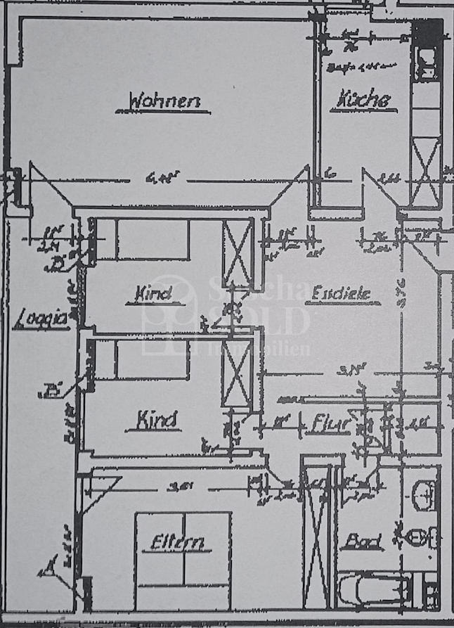 Grundriss Erdgeschosswohnung Saarbr�cken