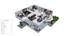 Erdgeschoss Luxuswohnung in Kirkel-Neuh�usel - Garten, Terrasse, 2 B�der, 2 Nutzr�ume