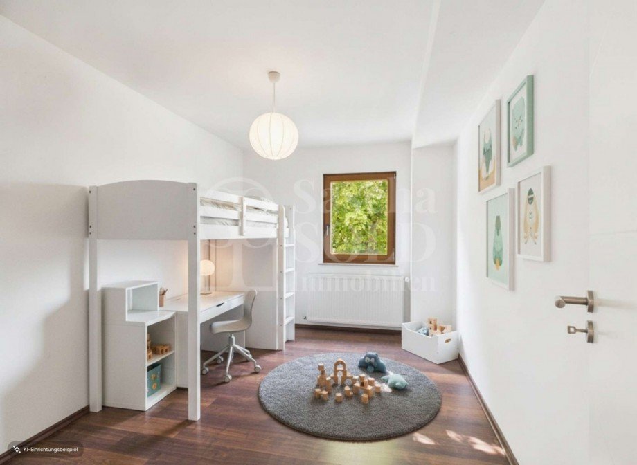 Einrichtungsbeispiel - Kinderzimmer Wohnung Riegelsberg