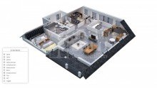 Dachgeschoss Hochwertige 4-Zimmer-Wohnung mit Loggia & Stellplatz in beliebter Lage von Kirkel-Neuh�usel